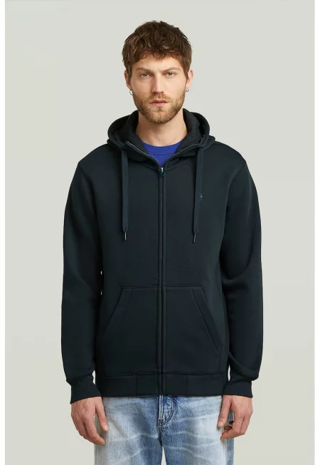 Худи Premium Core с цип и джобове