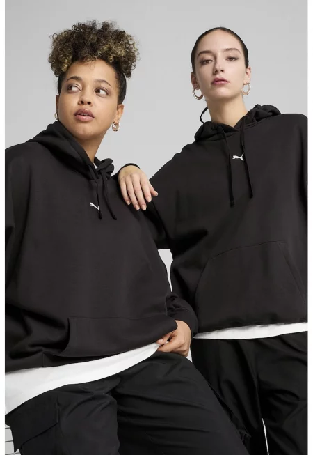 Худи с джоб кенгуру и връзка