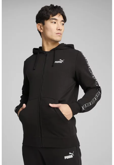 Худи с цип и лого