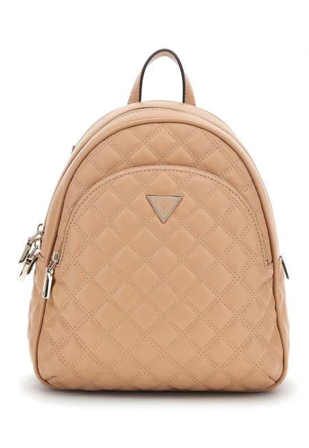 Капитонирана раница от еко кожа