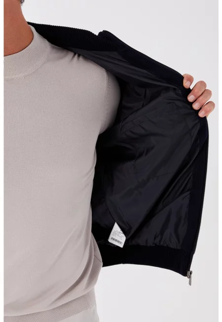 Капитонирано яке с цип