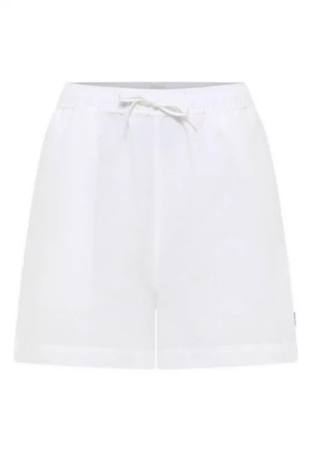 Къси панталони  лайфстайл - бели - 75% памук