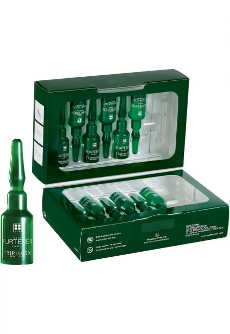 Концентриран серум 2 в 1 e против косопад Triphasic Reactional - 12x5 мл