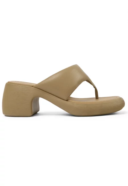 Кожени чехли Thelma - Кафяв