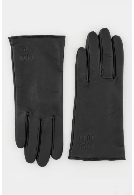 Кожени ръкавици - Черен