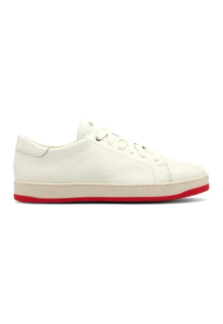 Кожени спортни обувки Nora - Слонова кост