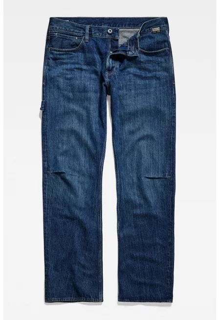 Леко разкроени дънки Lenney - Тъмносин