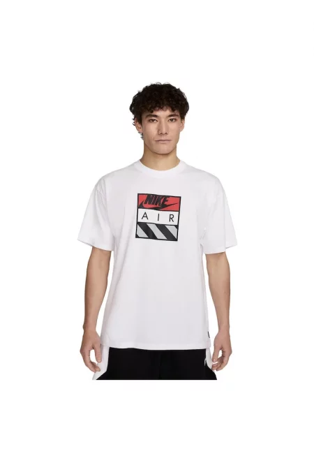 Мъжка бяла тениска  Tee M90 Nk Air Sp25 1 HJ0578100