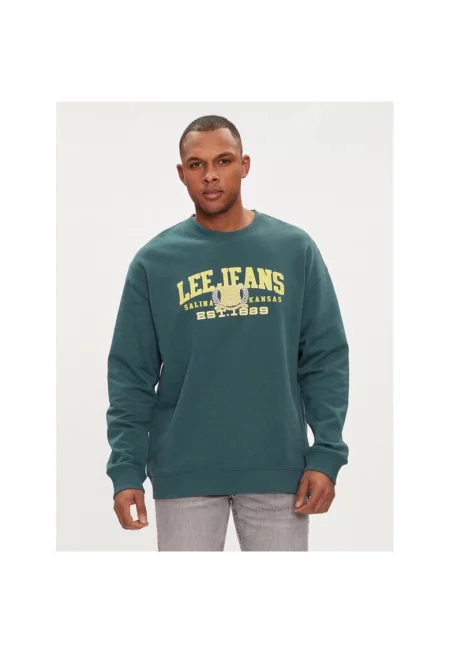 Мъжка спортна тениска -  595203 - Зелена - Памук