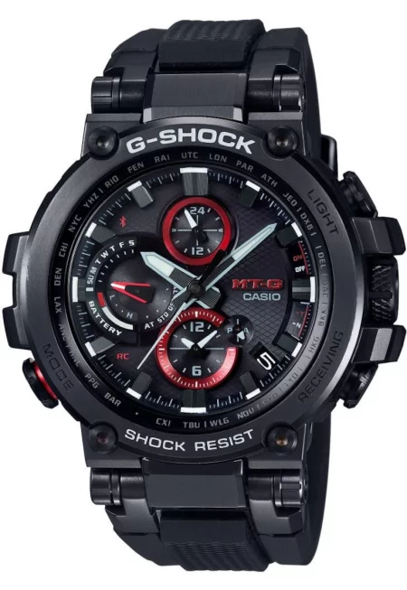 Мъжки часовник  G-Shock - корпус 51.7 мм - водоустойчивост 20 ATM - MTG-B1000B-1ADR