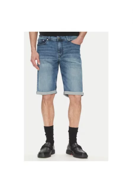 Мъжки дънкови шорти  265820 552833 - памук - размер W30-L30 US - син