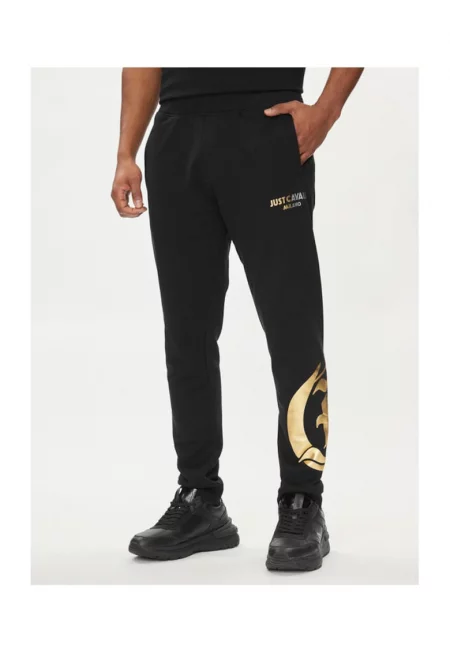 Мъжки панталон -  303691707 - Памук - Черен - Черен