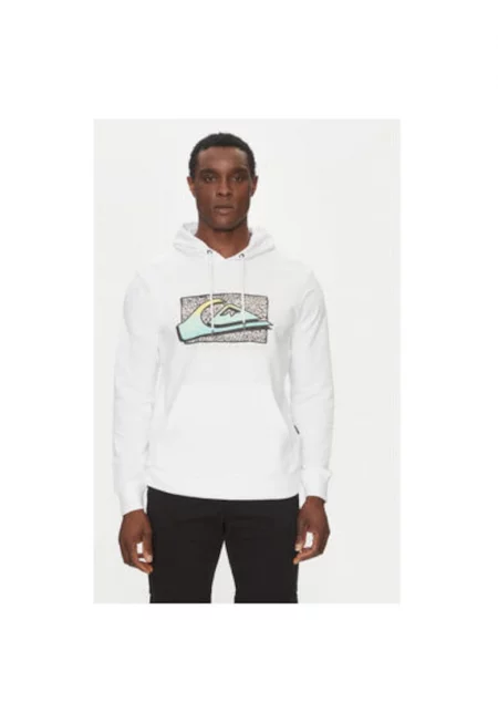 Мъжки суичър  EQYFT05094-WBB0 - памук/полиестер - бял - Бял