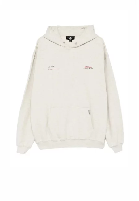 Мъжки суичър -  Sweatshirt Patron Of The Club - Бял