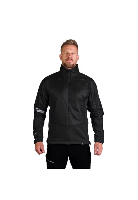 Мъжко хибридно яке с изолация Polartec AlphaDirect Svistovy - Черен