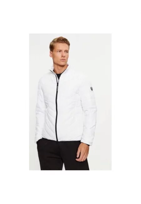 Мъжко яке - Emporio Armani  303081539 - Полиестер - Бял - Бял