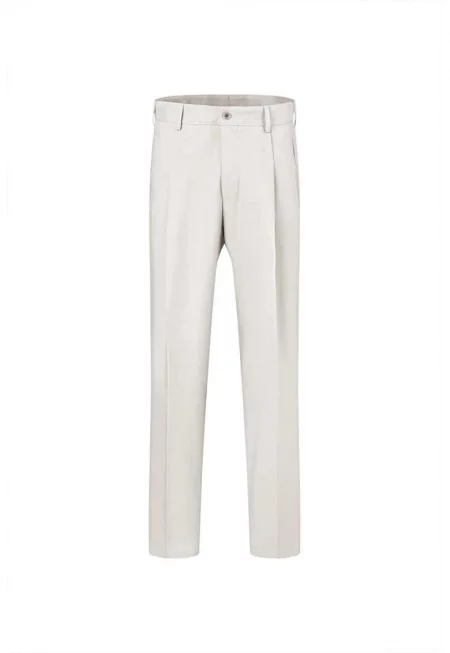 -Панталон loose-fit STR1 - Бял