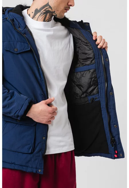 Парка Coquin с качулка и джобове с капаче