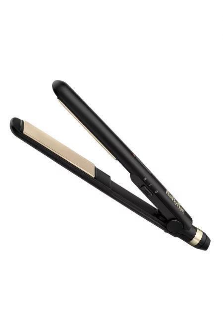 Преса за коса   Ceramic Straight - Керамични плочи 24x95 мм - 230 градуса - Черен/Крем