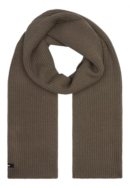 Шал с органичен памук - Светлокафяв