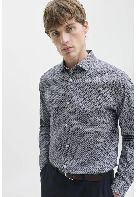 Слим риза от органичен памук