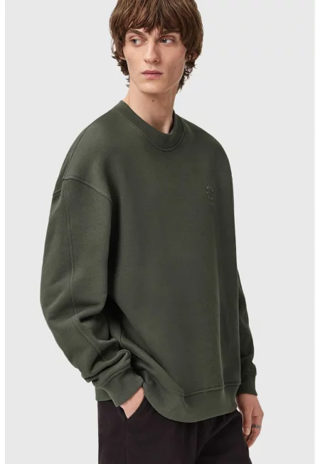 Свободен суитшърт Haven - Зелени аспержи