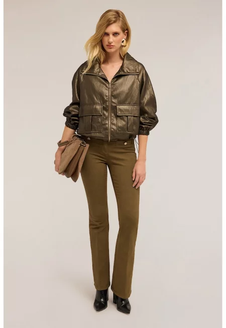 Свободно яке с реглан ръкави