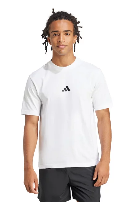 Тениска от памук с бродирано лого