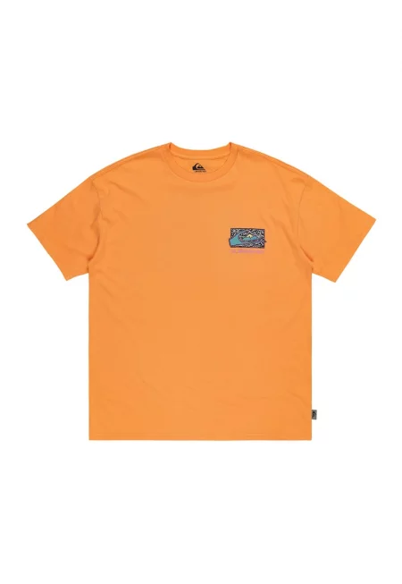 Тениска с шарка на гърба