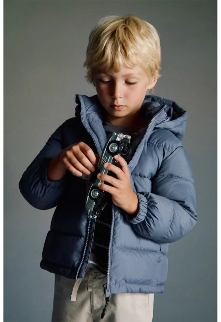 Зимно яке с качулка