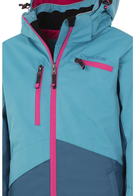 Зимно яке за сноуборд с цветен блок