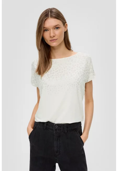 Блуза с принт