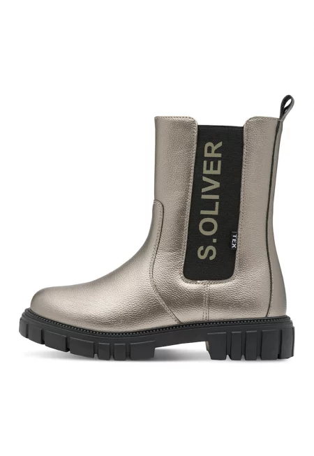 Боти Chelsea от еко кожа с лого