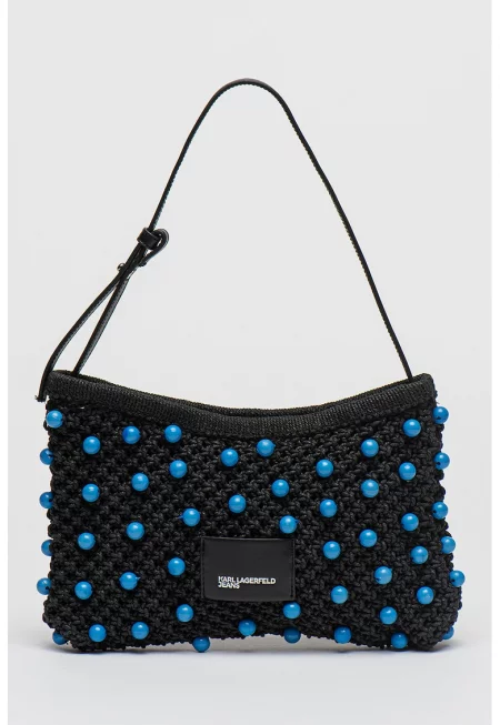 Чанта за рамо Festival с регулируема презрамка - Лавандула/Избеляло черно