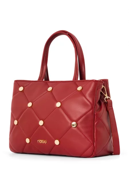Дамска чанта  NBAG-N1780-C005 - 15X24X8 - Еко кожа - Червена