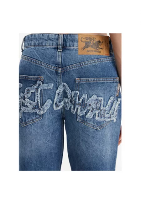 Дамски панталон  78PAB5B5 CDWM2 - памук - 27 US - син