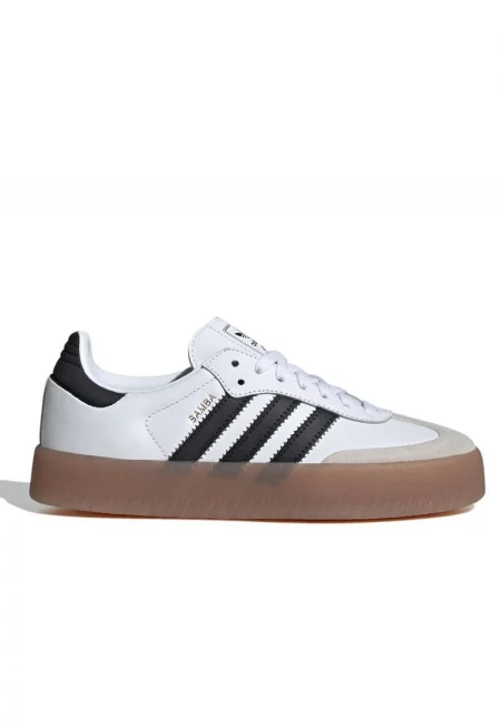 Дамски спортни обувки  естествена кожа - бял