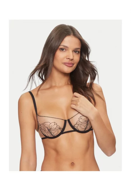 Дамски сутиен -  304553752 - Полиестер - Черен - Черен