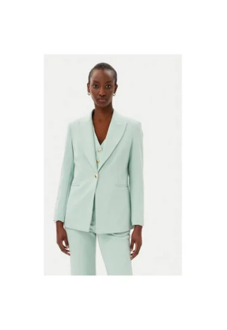 Дамско яке  25EB187/M27/43SP - Полиестер - Зелено - Зелен