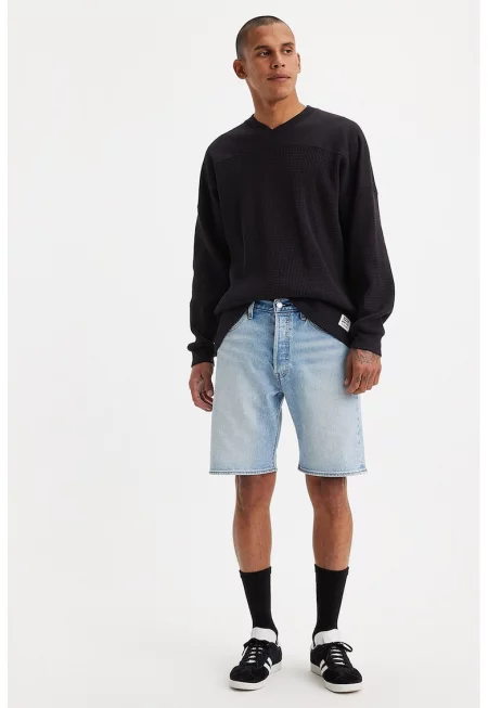 Дънкови бермуди 501® - Тъмночервен/Изгорен портокал/Бледо синьо