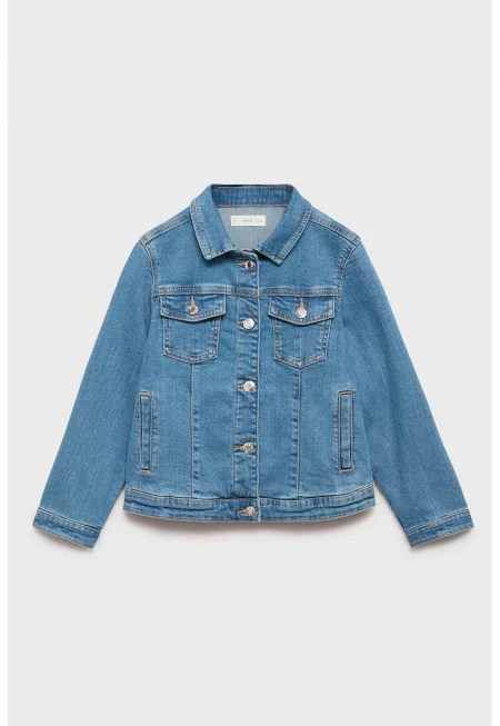 Дънково яке с копчета