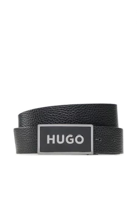 Естествена кожа 80  Black 01 Hugo колан мъжки мъж Black 01 50492032 колан мъжки meskie