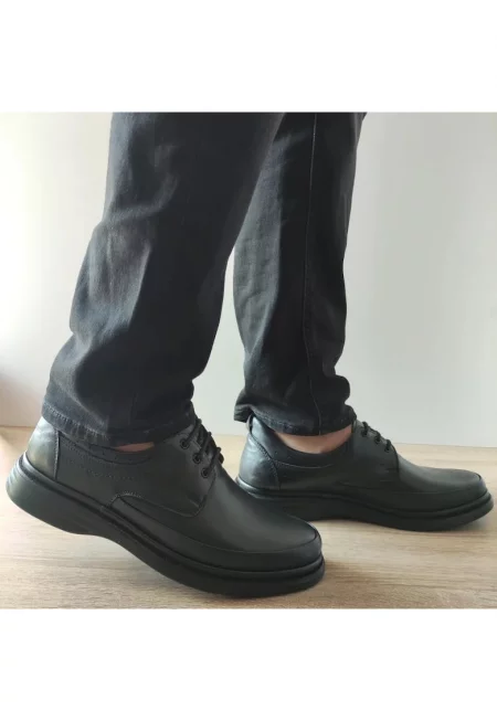 Ежедневни мъжки обувки  B41-207 Black - Черни - Черен