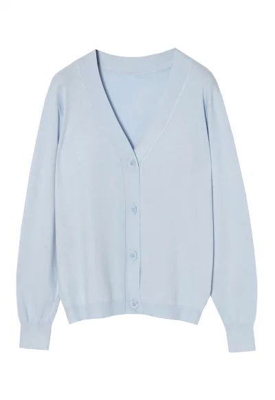 Фино плетена жилетка с шпиц Magdo