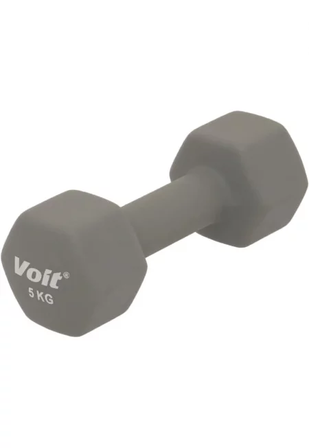 Фитнес гира  Voit Hexogen - Неопреново покритие - 5 кг