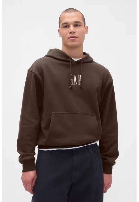 Худи с лого и джоб кенгуру