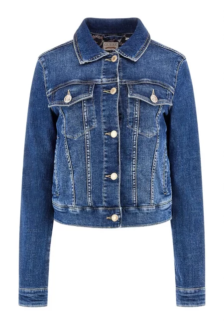 JEANS - Дънково яке с копчета