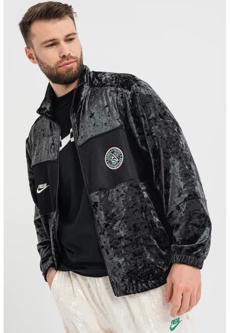 Кадифен баскетболен суитшърт