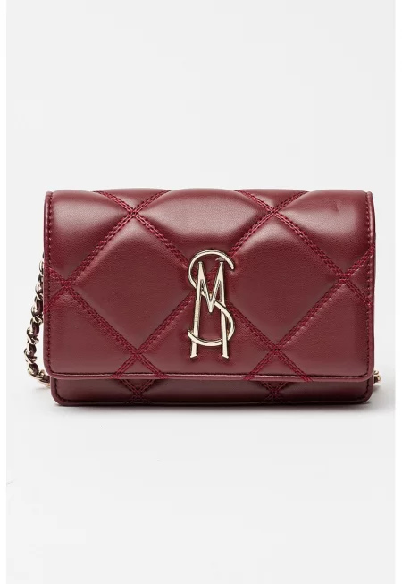 Капитонирана чанта през рамо Endue от еко кожа