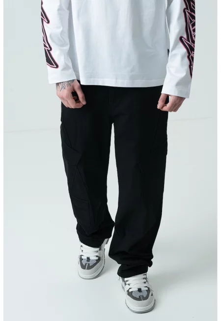 Карго панталон - Черен